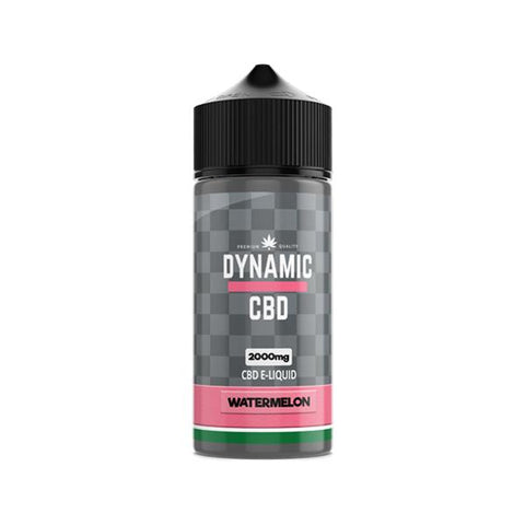 Dynamic CBD 2000mg E-liquid 100ml - GU PAK