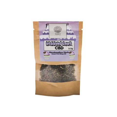 Wedding Cake 300mg CBD Infused Marhmallow Herb Tea 3.5g - GU PAK