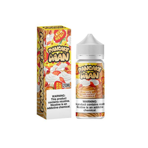 Pancake Man by Vape Breakfast Classics 0mg 100ml Shortfill (70VG-30PG) - GU PAK