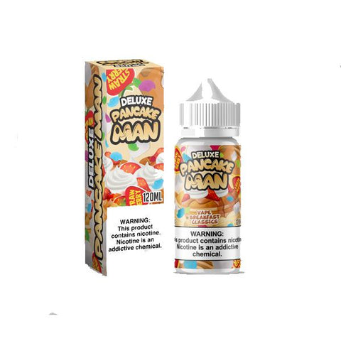 Deluxe Pancake Man by Vape Breakfast Classics 0mg 100ml Shortfill (70VG-30PG) - GU PAK