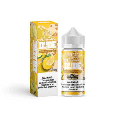 Reload French Dude by Vape Breakfast Classics 100ml Shortfill 0mg (70VG-30PG) - GU PAK