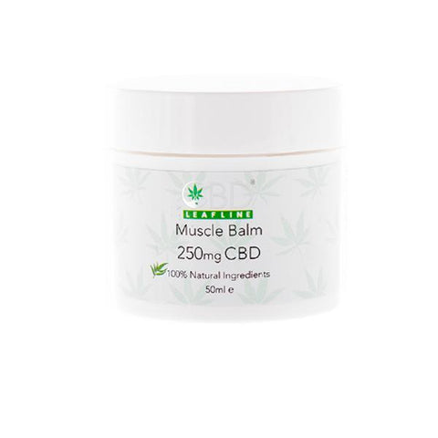 CBD Leafline 250mg CBD Muscle Balm 50ml - GU PAK