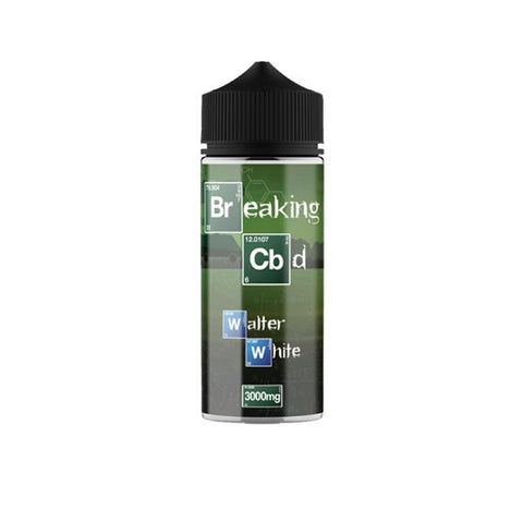 Breaking CBD 3000mg CBD E-Liquid 120ml (50VG/50PG) - GU PAK