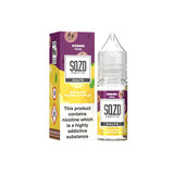 20mg Sqzd Flavoured Nic Salts 10ml (50VG/50PG) - GU PAK