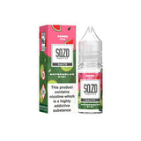 20mg Sqzd Flavoured Nic Salts 10ml (50VG/50PG) - GU PAK