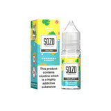 10mg Sqzd Flavoured Nic Salts 10ml  (50VG/50PG) - GU PAK
