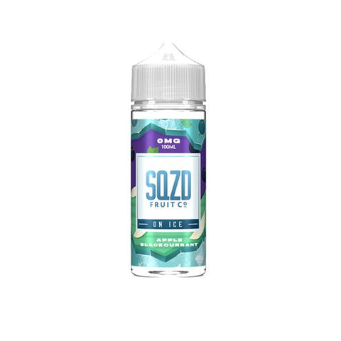 Sqzd On Ice 100ml Shortfill 0mg (70VG/30PG) - GU PAK