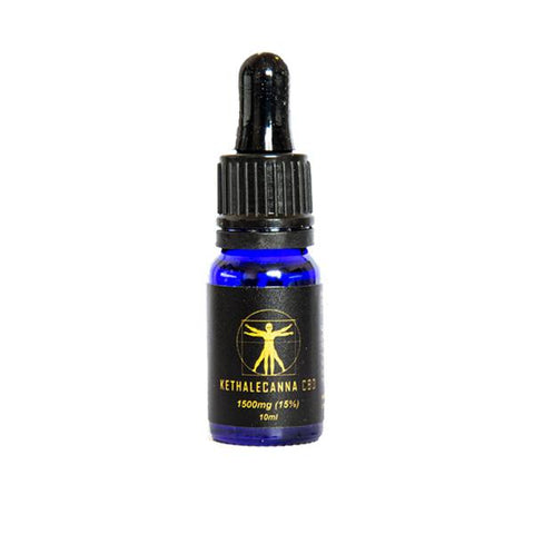 Kethalecanna 1500mg CBD Low Taste CBD Oil 10ml - GU PAK