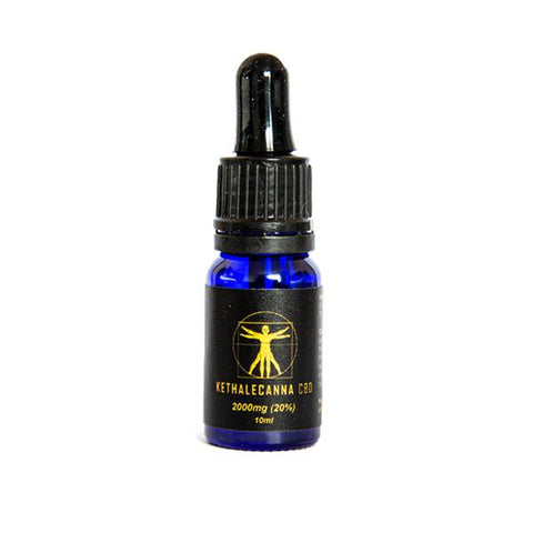 Kethalecanna 2000mg CBD Low Taste CBD Oil 10ml - GU PAK