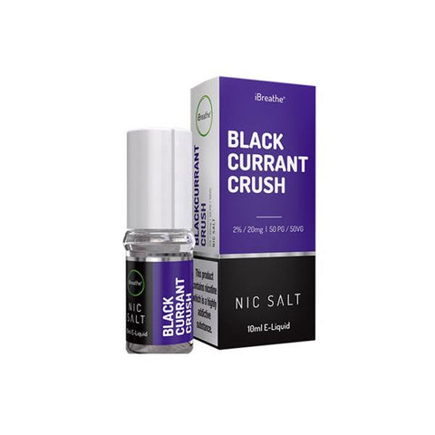 20mg iBreathe 10ml Nic Salt (50VG/50PG) - GU PAK