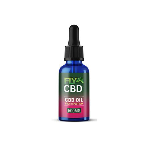 Fly Oil 600mg CBD Broad Spectrum Tincture Oil 30ml - GU PAK