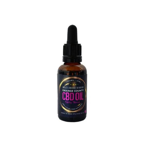 Orange County CBD 1000mg Flavoured Tincture Oil 30ml - GU PAK