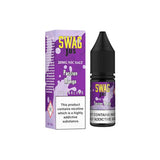 20mg Swag Jus 10ml Vapourless Nic Salts (50VG/50PG) - GU PAK