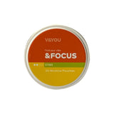 V&YOU &Focus 6mg Nicotine Infused Pouches - GU PAK