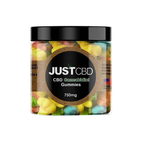 Just CBD  Flavoured Gummies 750mg CBD - GU PAK