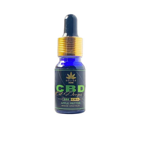 Doctor Herb 500mg CBD Broad Spectrum Flavoured Oil 10ml - GU PAK