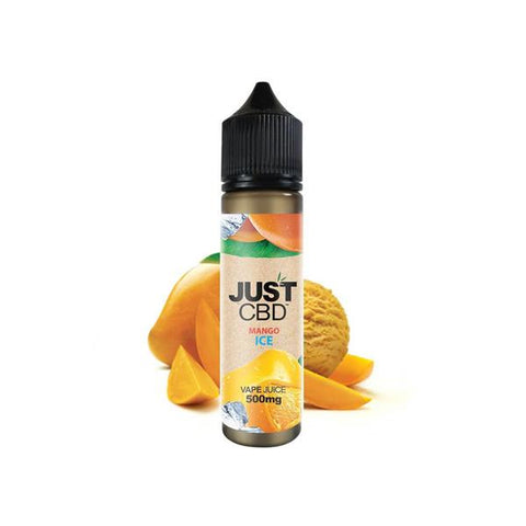 Just CBD Vape Juice 500mg CBD 60ml (80VG/20PG) - GU PAK