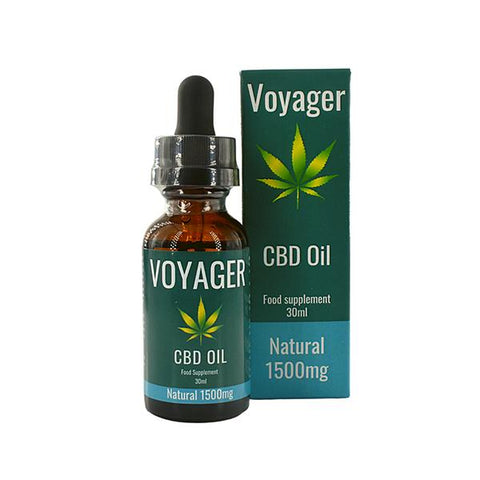 Voyager 1500mg CBD Oil 30ml - GU PAK