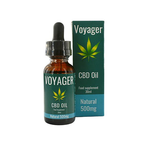 Voyager 500mg CBD Oil 30ml - GU PAK