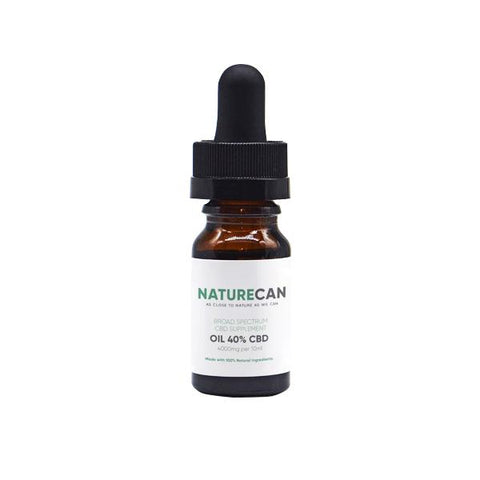 Naturecan 40% 4000mg CBD Broad Spectrum MCT Oil 10ml - GU PAK