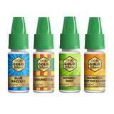 QCig Gold E-Liquids 10ml 6mg (60VG/40PG) - GU PAK