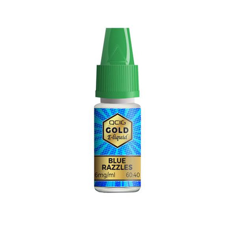 QCig Gold E-Liquids 10ml 12mg (60VG/40PG) - GU PAK
