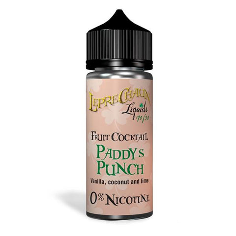 Leprechaun Fruit Cocktail 120ml (100ml Shortfill + 2 x 10ml Nic Shots) (70VG/30PG) - GU PAK