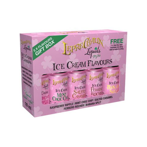 Leprechaun Ice Cream E-liquids Gift Box (70VG-30PG) - GU PAK