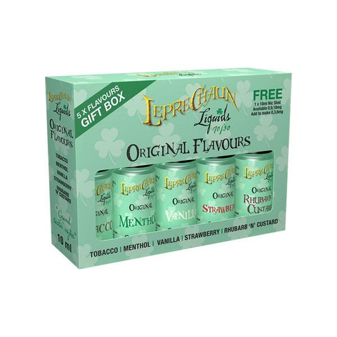 Leprechaun Original E-liquids Gift Box (70VG-30PG) - GU PAK