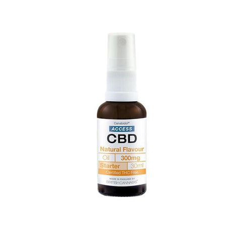 Access CBD 300mg CBD Broad Spectrum Oil 30ml - GU PAK