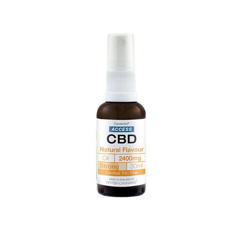 Access CBD 2400mg CBD Broad Spectrum Oil 30ml - GU PAK