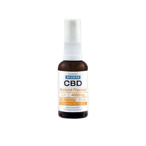 Access CBD 4800mg CBD Broad Spectrum Oil Mixed 30ml - GU PAK