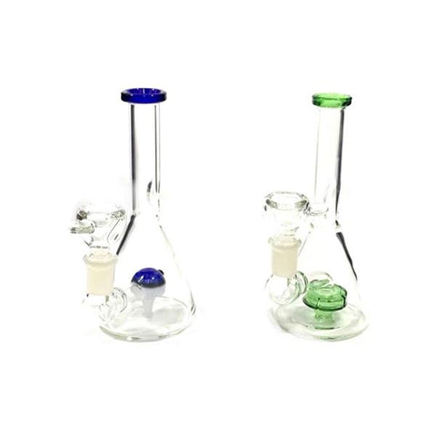 6 x 7" Small Glass Bong - N30 - GU PAK