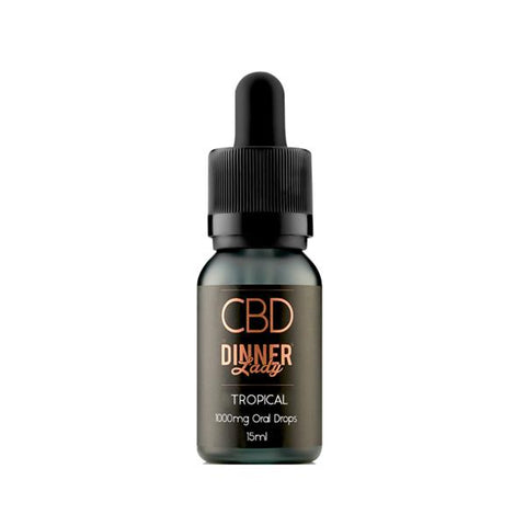 Dinner lady 1500mg CBD 30ml Oral Drops - GU PAK
