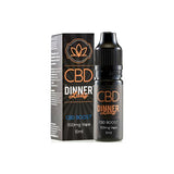 Dinner Lady 500mg CBD 10ml E-Liquid Boost (70VG-30PG) - GU PAK