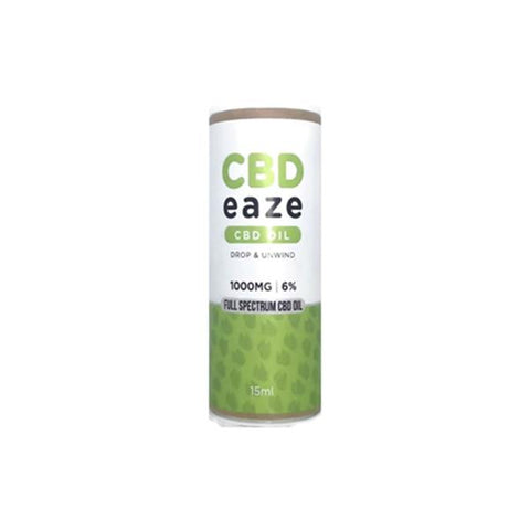 CBD Eaze 1000mg Full Spectrum CBD Oil 15ml - GU PAK