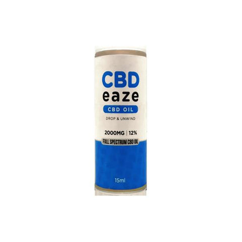 CBD Eaze 2000mg Full Spectrum CBD Oil 15ml - GU PAK