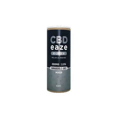 CBD Eaze 250MG CBD 10ml E-Liquid - GU PAK