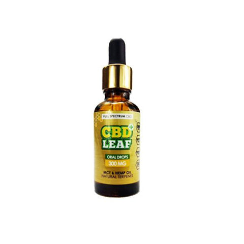 CBD Leaf 300MG Oral Drops 30ml - GU PAK