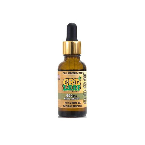 CBD Leaf 600MG Oral Drops 30ml - GU PAK