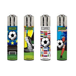 40 Clipper Refillable Printed Design Classic Lighters - GU PAK