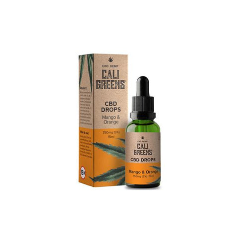 Cali Greens 1500mg CBD Oral Drops 15ml - GU PAK