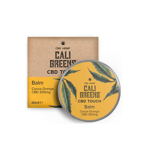 Cali Greens 300mg CBD Cocoa Orange Balm 60ml - GU PAK