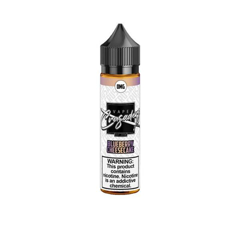 Vape Crusaders Cheesecake Line 50ml Shortfill E-Liquid 0mg (70VG/30PG) - GU PAK