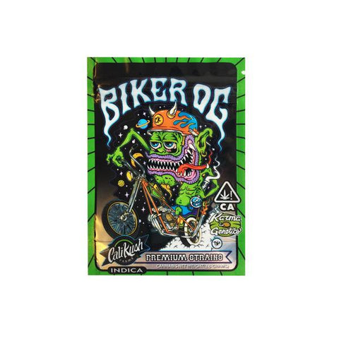 Custom Printed Mylar Zip Baggies 3.5g - GU PAK