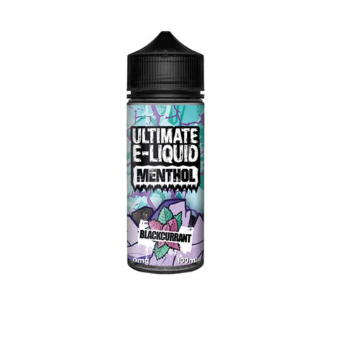 Ultimate E-liquid Menthol by Ultimate Puff 100ml Shortfill 0mg (70VG/30PG) - GU PAK