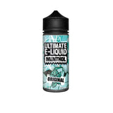 Ultimate E-liquid Menthol by Ultimate Puff 100ml Shortfill 0mg (70VG/30PG) - GU PAK