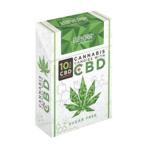 Euphoria 10MG CBD Cannabis Candies - GU PAK