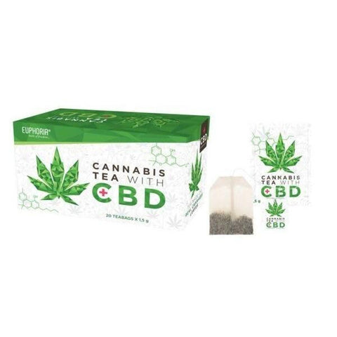 Euphoria Cannabis Tea With CBD - GU PAK