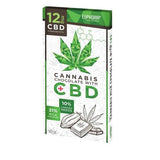 Euphoria 12MG Milk Chocolate With CBD - GU PAK